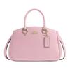 Litchi Grain Leather One Shoulder Handbag Large Women's Pink CAL54-IMPO