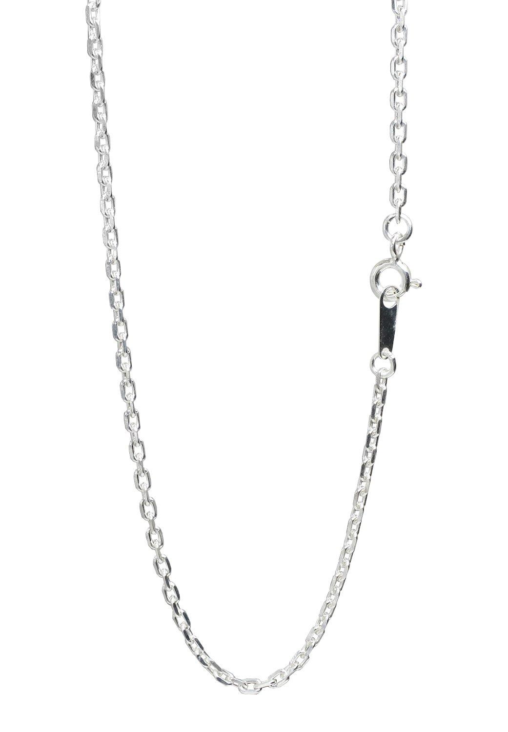 

Срібний ланцюжок-кольє Gin no Azuki довжина ширина тільки ланцюжок [Shinjuku Kura] ланцюжок, чотиристоронній зріз, 40-60см (45см), прим. 1.9мм, 925, застібка, ланцюжок,