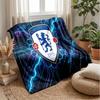 Chelsea FC Themen-Decke Weiche Flanell-Decke Plüsch-Überwurf Gemütliche Sofa-Bett-Decke für Wohnkultur
