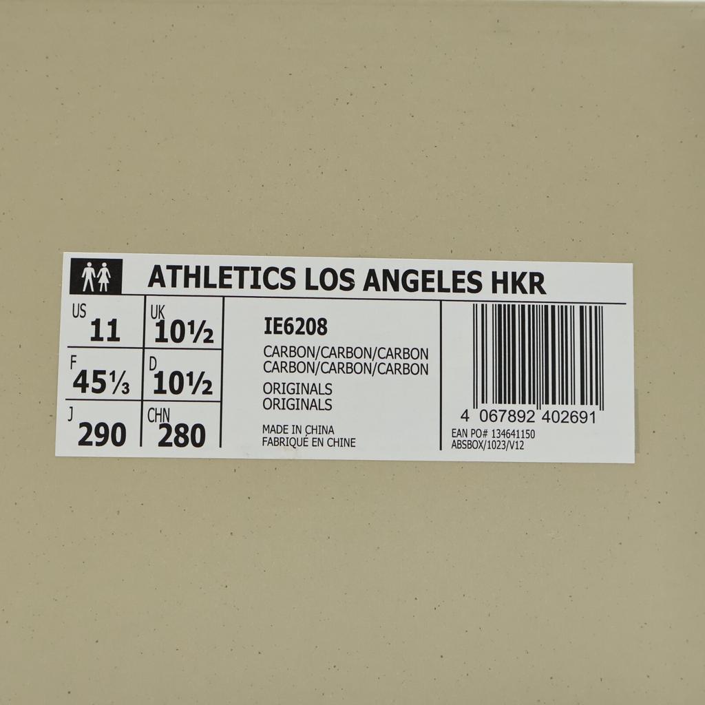 IE6208 adidas Originals Fear of God Athletics Los Angeles Yürüyüş Ayakkabısı Karbon (Erkeklerin)