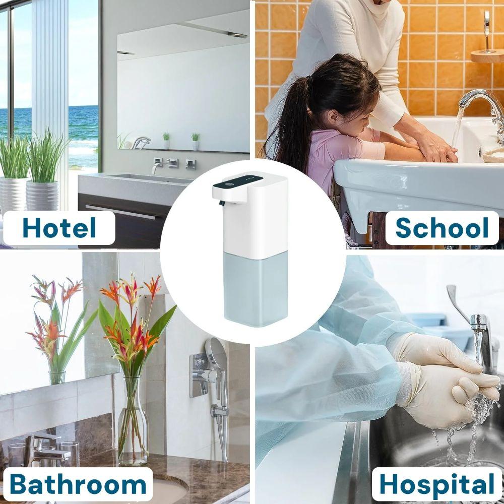 Bacterostatic Hand Sanitizer Infrared Sensing Foam Foaming Hand Soap Dispenser Home