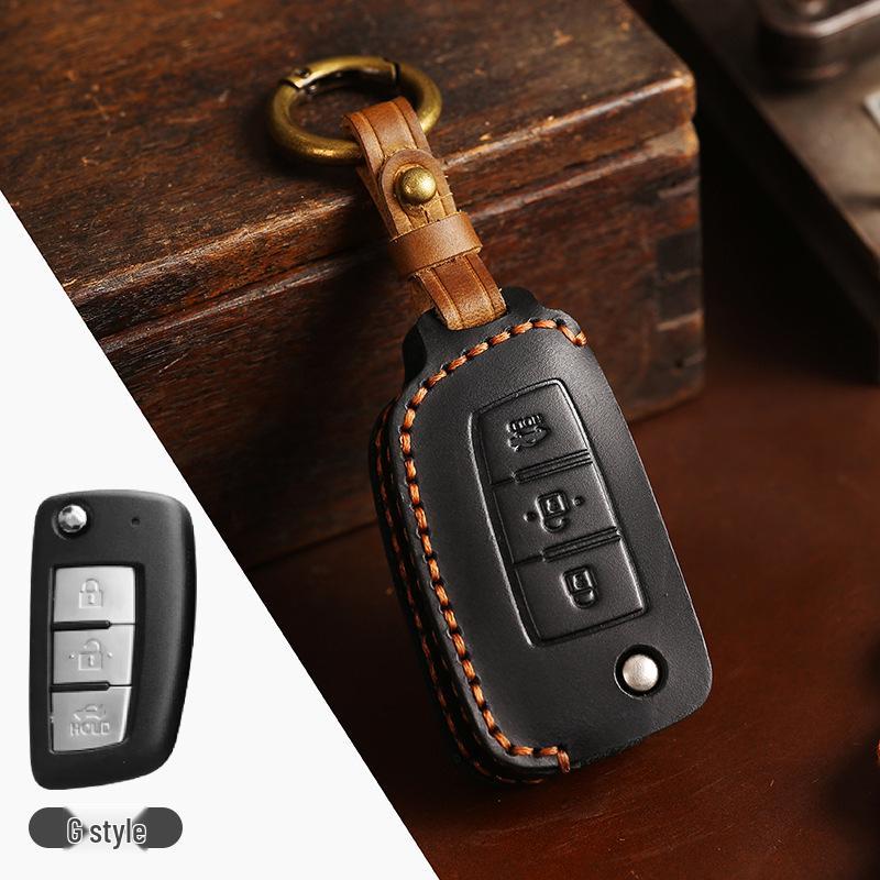 Nissan Key Case: Compatible with 23 Models Including Teana, Ariya, Sylphy, X-Trail, Tiida, Qashqai, and Kicks