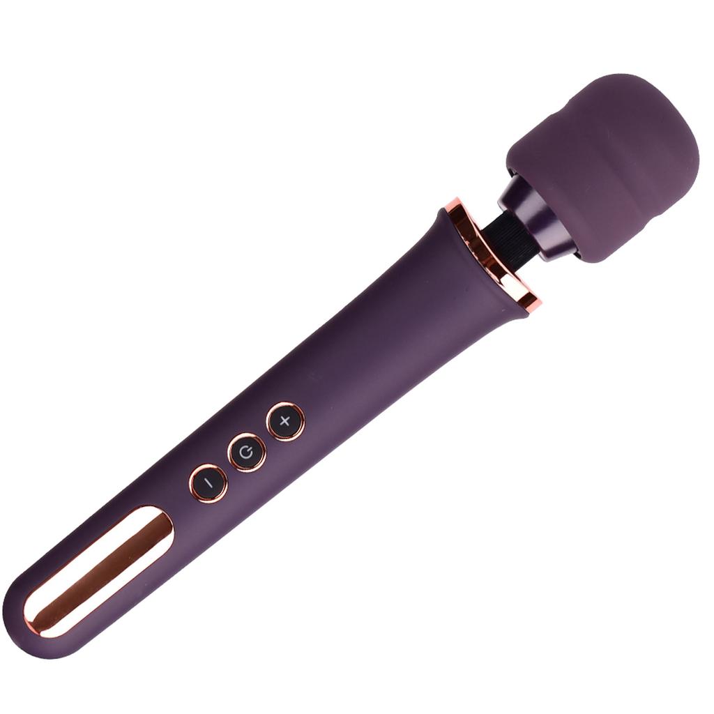 Vibrating AV Wand with 10 Modes Powerful Vibrating Massager Clitoral Stimulator G-Spot Vaginal Massager Female Adult Erotic Products