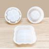 Ashtray Storage Tray Silicone Mold Geometry Epoxy Resin Molds Easy to Clean