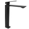 Bathroom Single Hole Water Tap Black Household Hot and Cold Wash Basin Faucet for Home