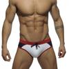UXH Brand Men Swim Briefs Low Waist Tight Fit Sexy Swimwear Beach Wear Tanning Surfing