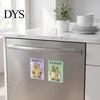 Heavy Duty Magnetic Sign Clean Dirty Dishwasher Magnet, Acrylic Cartoon Animal Sign, Reusable Magnet Double-Sided & for Kitchen Decoration