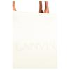 Lanvin MM Tote Bag With Strap Off White Women Bags LW-BGTC00-CANV-P23-001