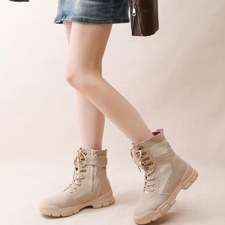 Outdoor Hiking Martin Boots Women's 2025 Summer New Desert Western Sichuan Travel Boots Mountaineering Thick-soled Tooling Short Boots