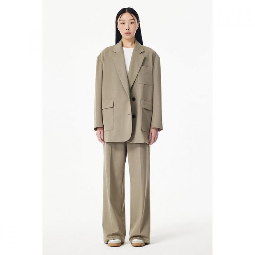 STUDIO TOMBOY Double Breasted Oversized Jacket 9105112550ar 