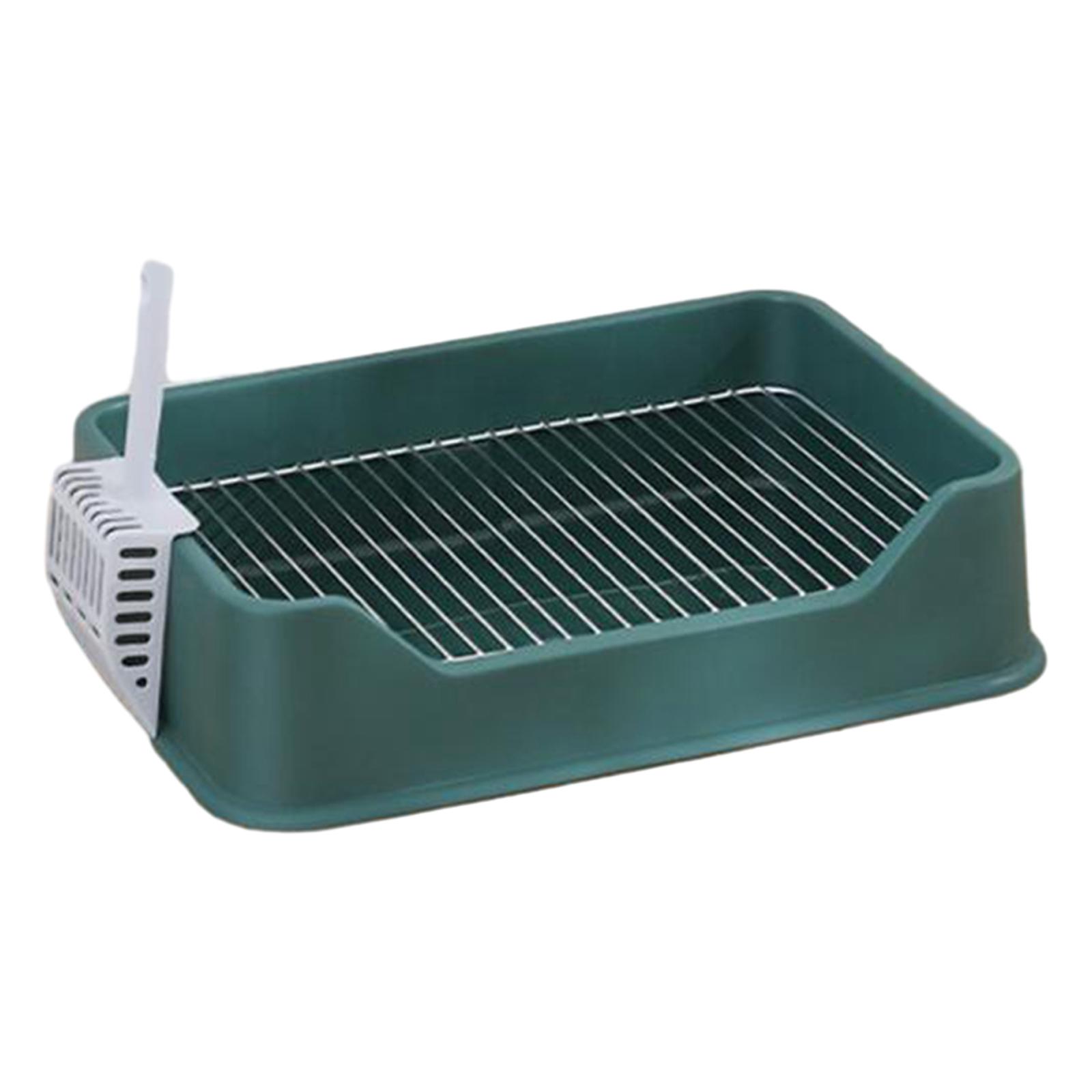 

Туалет для домашних животных, туалет для собак, подстилка для кроликов, туалет для маленьких животных, клетка, туалет для щенков, шиншилл, кроликов, хомяков, товары для животных зелёный