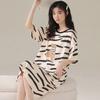 Women's Pajamas Korean Style Girls Home Clothes Sweet Style Cute Cartoon Thin Baggy Pajamas Kawaii Cute Dress