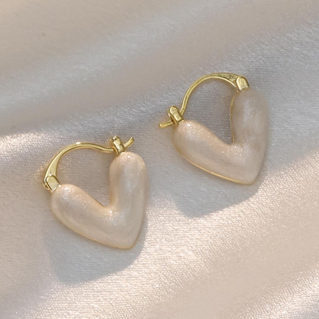 

Kpop Милые Минималистичные Серьги-капли в виде Сердец Любви для Женщин Свадебные Корейская Мода Элегантные Серьги Эстетичный Пирсинг Украшения для Ушей Новые