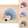 Creative Hedgehog Plush Toy Keychain With Realistic Animal Design For Gift And Decoration