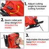 21V 2900RPM elektrisk stikksag trådløs stikksag Bærbar gjæringssag Trebearbeidingsverktøy 65 mm for 18V batteri