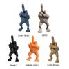 Middle Finger Figure With Legs Middle Finger Cute Duck Figurine Sculpture Middle Finger Home Desktop Ornament Garden Decoration
