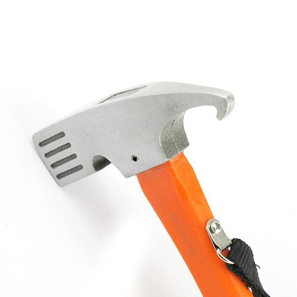 Outdoor Multifunctional Staple Remover Hammer for Camping Climbing