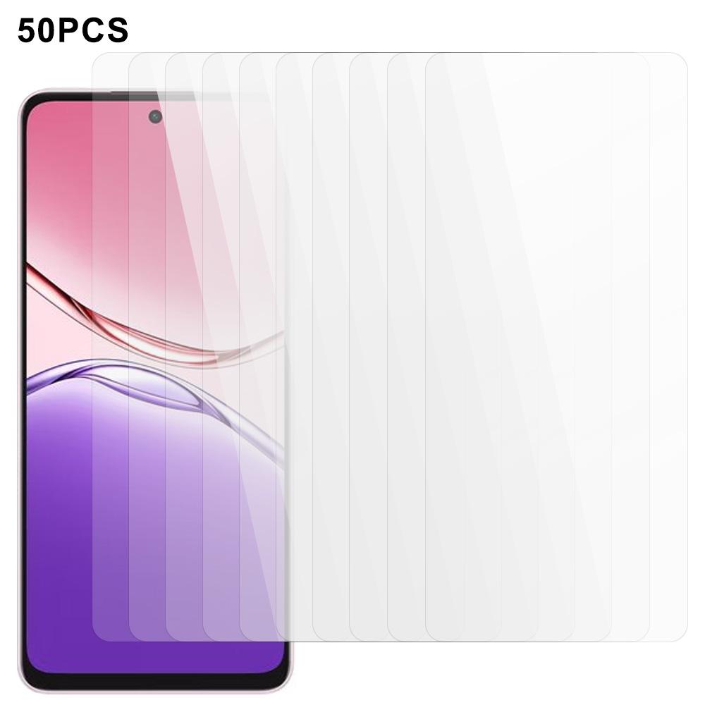 

50Pcs Screen Protector For Oppo A5 Pro 5G (Global)/A5 Pro 4G (Global)/A5 Energy 5G (China) ,Full Glue Tempered Glass Clear Screen Film As Shown A