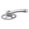 Fietscrankset Lichtgewicht Single Speed Met 102mm/114mm
