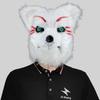 Open Stylish Mouth Wolf Face Mask Ideal For Halloween And Various Events Celebration