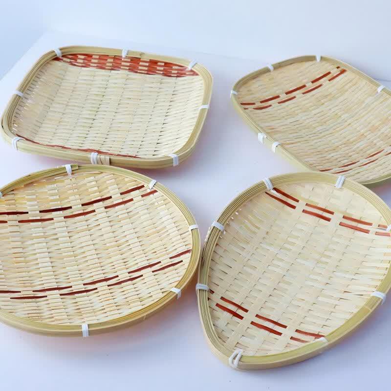 Handwoven Bamboo Multipurpose Serving Basket