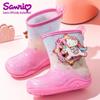 Sanrio Kids' Lightweight, Non-slip, Wear-resistant Cute Rain Boots for Girls and Toddlers