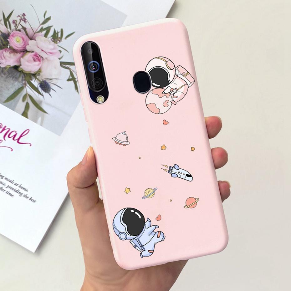 Phone Case For Samsung Galaxy A60 Cute Cartoon Candy Color Soft Silicon TPU Cases For Samsung M40 A60 SM-A606F A606Y M405F