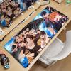 Xxl Laptop Carpet Mouse Pad Anime Haikyuu Manga Mm Keyboard Office Rubber Deskmat Game Anti Slip Hd Printing Mousepad Diy