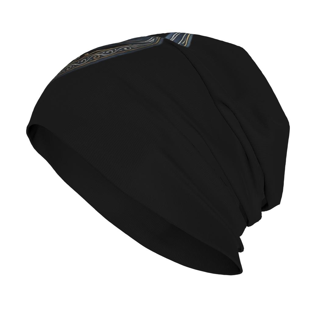 Extremoduro Rock Quote Ink Spanish Rock Guitar Silhouette Art Cap Unisex Women Outdoor Skullies Beanies Hat Dualuse Bonnet Hats