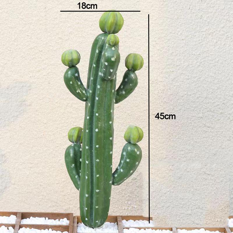 Artificial Cactus Fake Big Cactus Plants Faux Cacti Saguaro for Indoor Outdoor Home Office Shop Garden Decoration