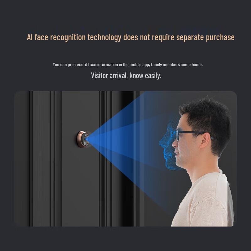 Ezviz DP2 3MP Intelligente Spionkamera & Video-Türklingel (CN-Version)