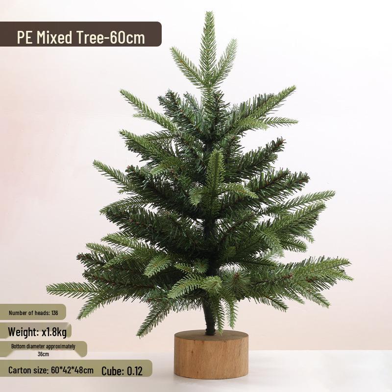 Mini Encrypted PVC Christmas Tree with Lights - DIY Kit