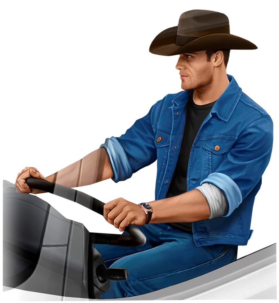 

Master Box Mike Beach Boy Barrington Tracker Series Plastic Model MB24044 1/24