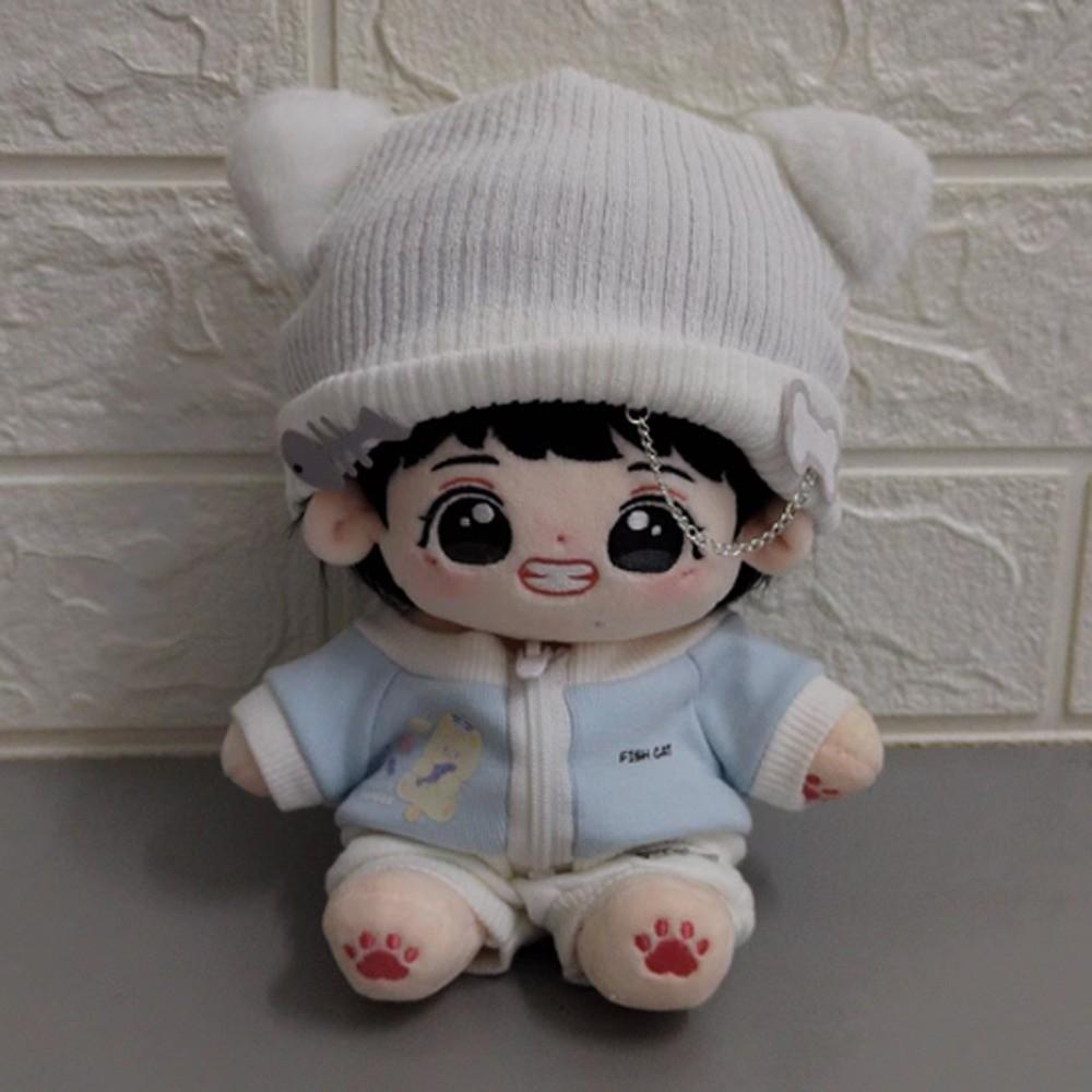 Cat Jacket 20cm Cotton Doll's Clothes Fishbone Doll Clothes Set Cotton Doll Outfit Children Gift