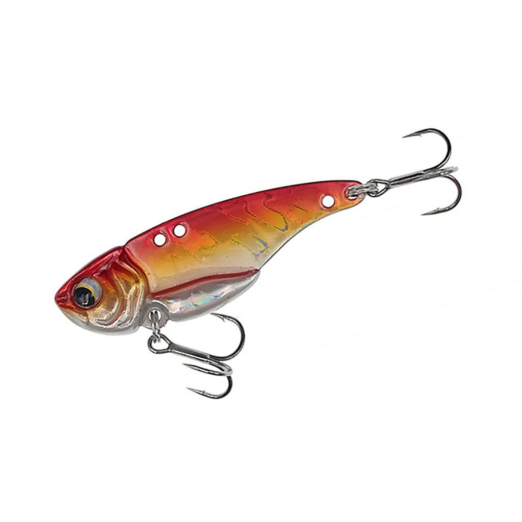 5g 7g 10g 15g Metal Vib Fishing Lure Bait Double Hole Artificial Bait Fishing Tool With Treble Hook