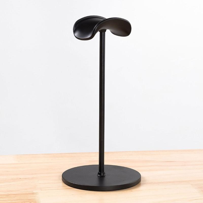 Robuster Kopfhörerhalter aus Aluminiumlegierung Aufbewahrungsbügel Organizer Abnehmbarer Headset-Ausstellungsständer Rack Weiß/Schwarz