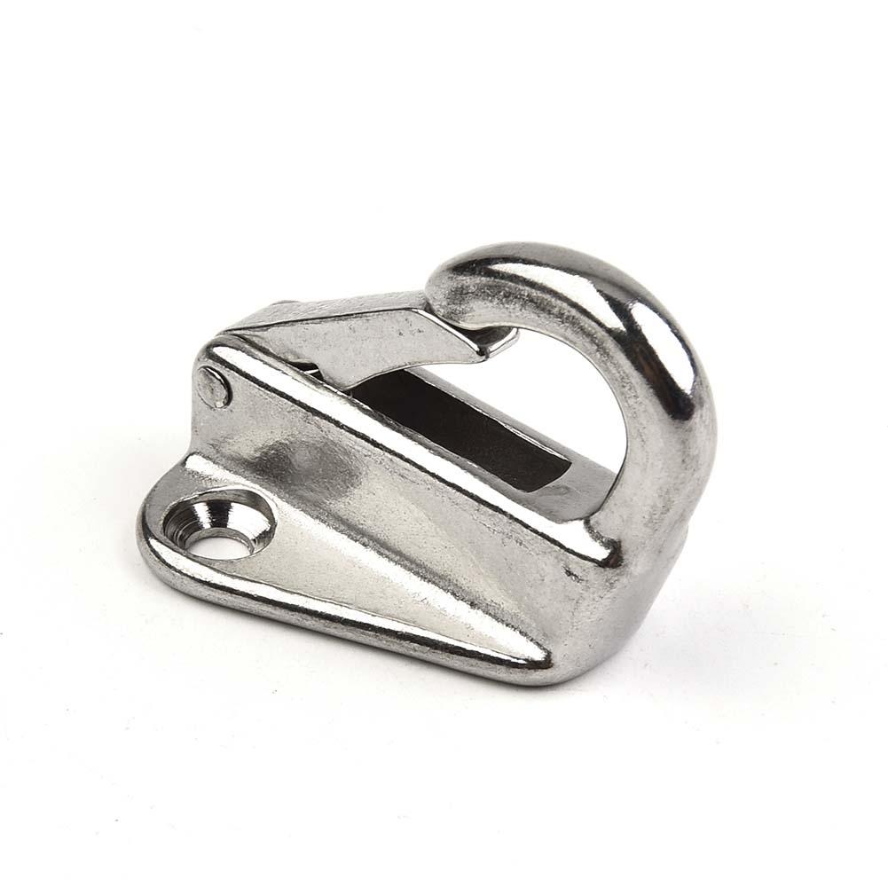 New Fender Hooks Sail Spring Snap Spring Snap Hook Stainless Steel Spring 2Pcs