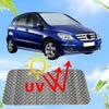 Car Laser Front Window Sun Shade Mat Pad Thick Laser Season Thermal Insulation Visor SUV Off-Road for Auto Styling Accessories