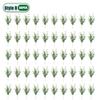 10-100PCS 3 Kinds Eucalyptus Leaves  Artificial Silver Dollar Leaves Picks Dried Eucalyptus Home Decoration Party Decoration