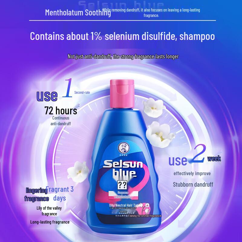 Mentholatum Selenium Sulfide Anti-Dandruff Shampoo