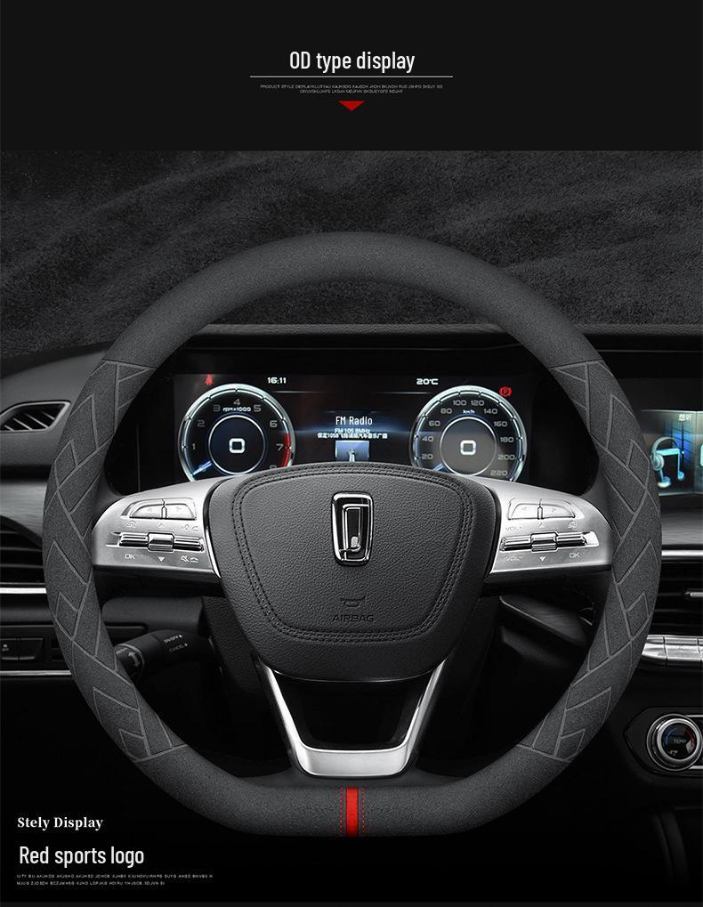 Winter Suede Steering Wheel Cover for Bestune B70, T77, T33, T99, T55, B30EV, X40