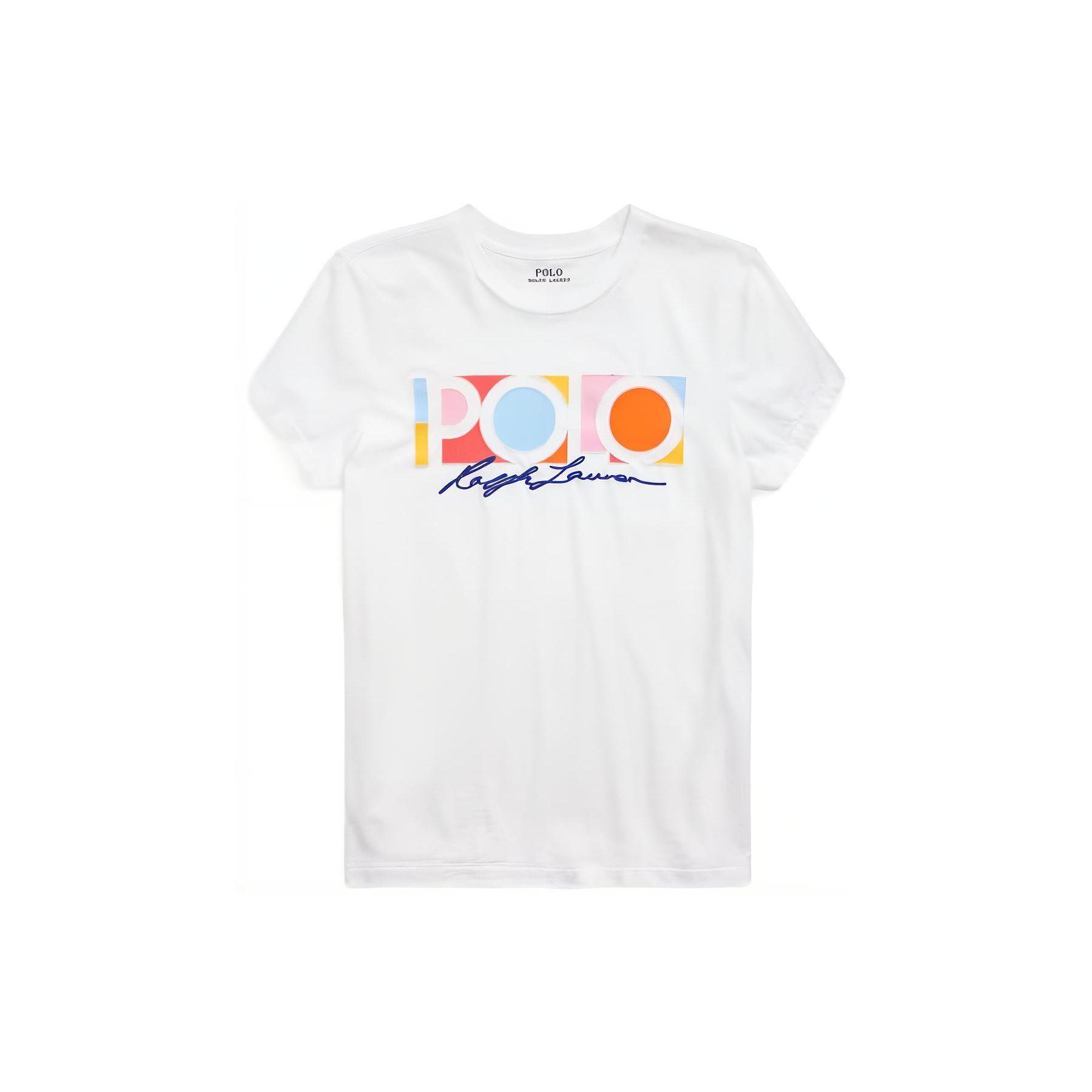 

Polo Ralph Lauren Ss22 Embroidered Logo Solid Knit Short Sleeve T-Shirt Women Tops White WMPOKNINCU20281-100 XS