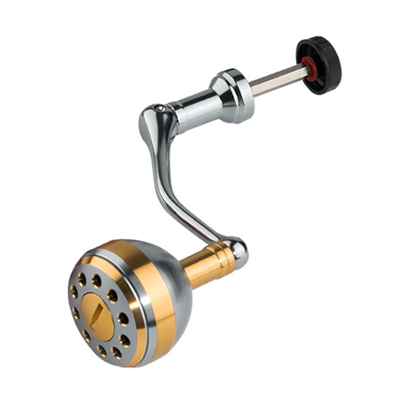 

Fishing Reel Handle Aluminum Alloys Reel Handle Knob Grip Assembly Part Fishing Reel Handle Baitcasting Reel Replacement M золотой