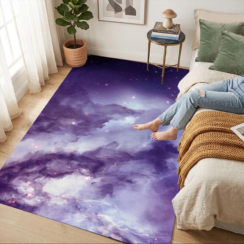 Cosmic Dreams Living Room Nonslip Area Rug Soft Carpet For Bedroom Game Playroom Sofa Office Home Decor Doormat Christmas Gift C930245