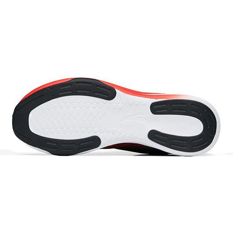 Anta Knob Soft Bottom Jump Rope Shock Absorption Non-Slip Wear-Resistant Low-Top Running Shoes Kids Shoes Black Red 312255502-1