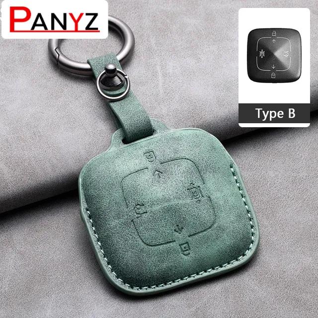 

Car Smart Remote Key Cover Case Key Bag Shell Holder Full Protection Fob for ZEEKR 001 009 Keychain Auto Interior Accessories