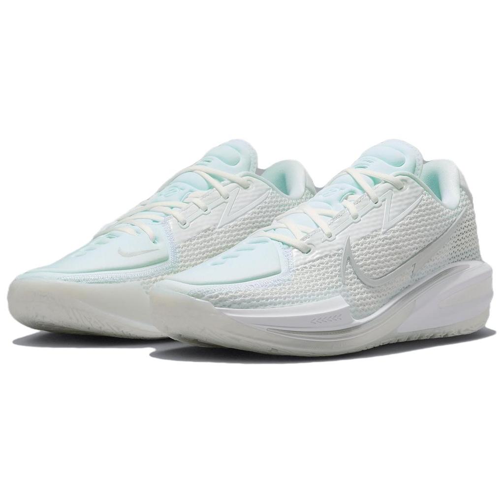 Nike Air Zoom GT Cut Abrasion Resistant Low top Basketball Shoes Unisex White Overseas Version Sneakers Casual CZ0175-102