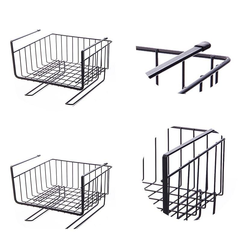 Buy Shelf Basket Rack Kitchen Bathroom Storage Under Shelf Wire Rack
