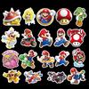 Super Mario 100pcs Bros Princess Kawaii Notes Stickers Laptop Waterproof Bikes