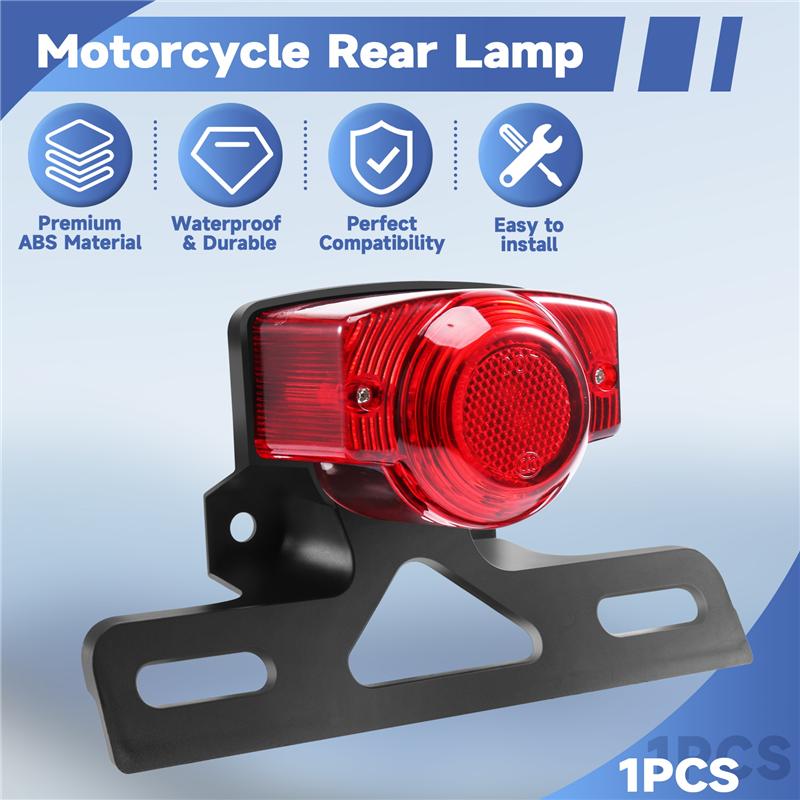Precise Tail Light Motorcycle Rear Lamp Taillight For Honda Monkey Z50 Z50JZ Z 50 KDF Bike